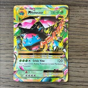 Mega Venusaur EX Pokémon Card